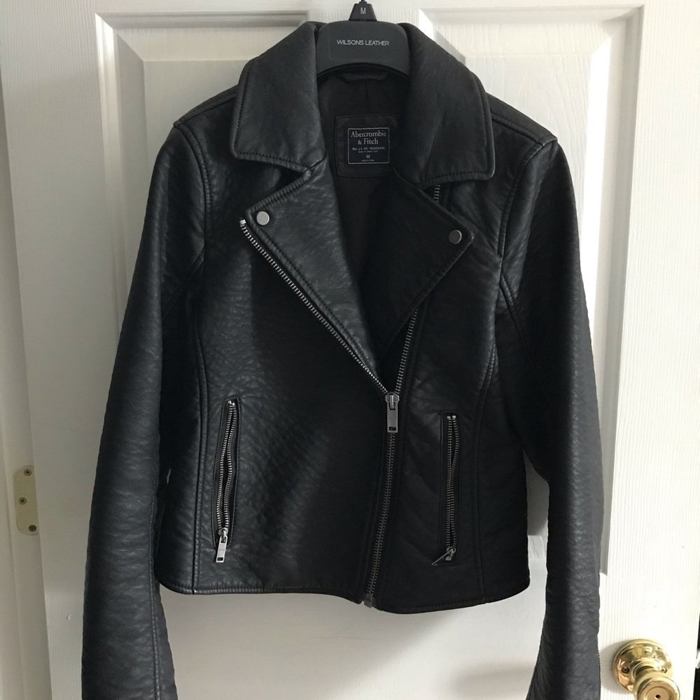 Faux Leather Jacket